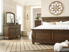 Flynnter Dresser and Mirror - Half Price Furniture