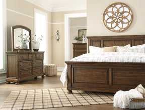 Flynnter Dresser and Mirror - Half Price Furniture