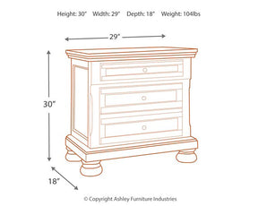 Flynnter Nightstand - Half Price Furniture