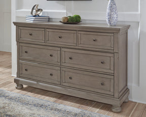 Lettner Dresser and Mirror - Half Price Furniture