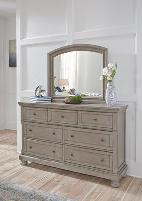 Lettner Dresser and Mirror - Half Price Furniture