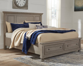 Lettner Panel Storage bed - Half Price Furniture