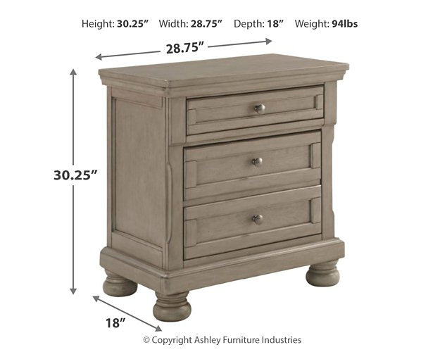 Lettner Nightstand - Half Price Furniture