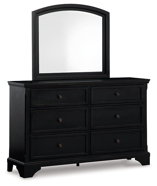 Chylanta Dresser and Mirror Half Price Furniture