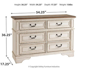 Realyn Dresser and Mirror - Half Price Furniture