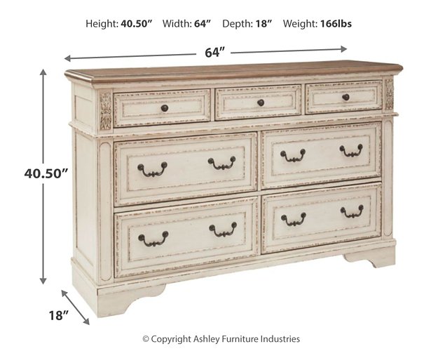 Realyn Dresser and Mirror - Half Price Furniture