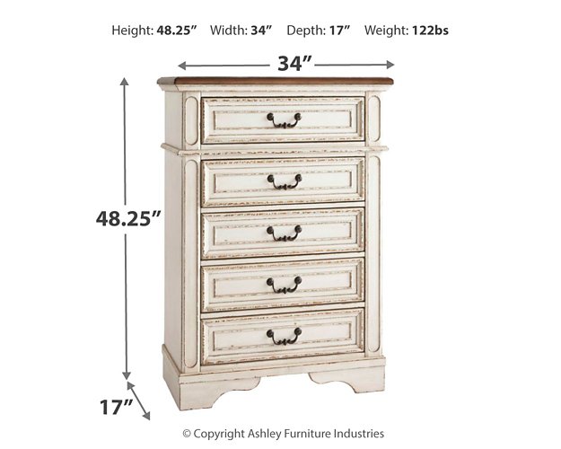 Realyn Chest of Drawers - Half Price Furniture