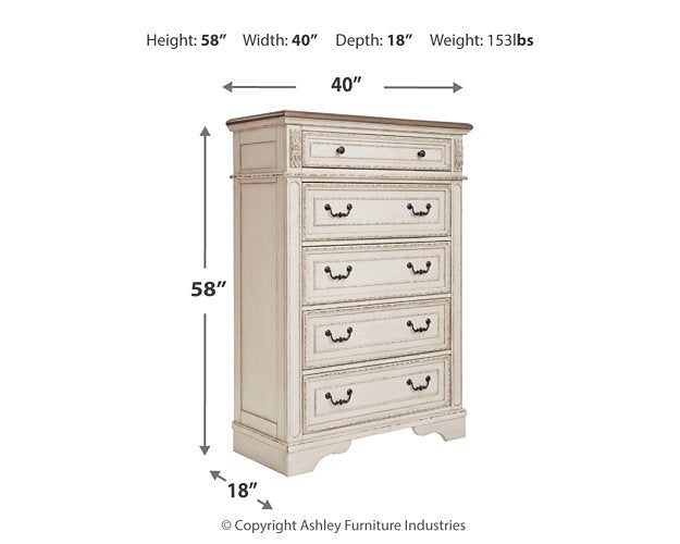 Realyn Chest of Drawers - Half Price Furniture