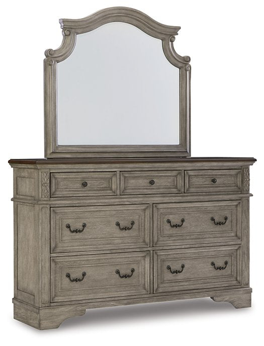 Lodenbay Dresser and Mirror Half Price Furniture