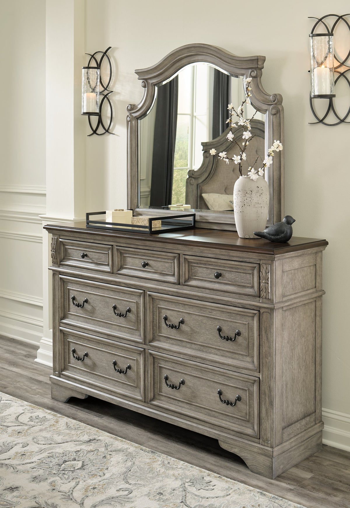 Lodenbay Dresser and Mirror - Half Price Furniture