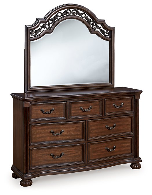 Lavinton Dresser and Mirror Half Price Furniture