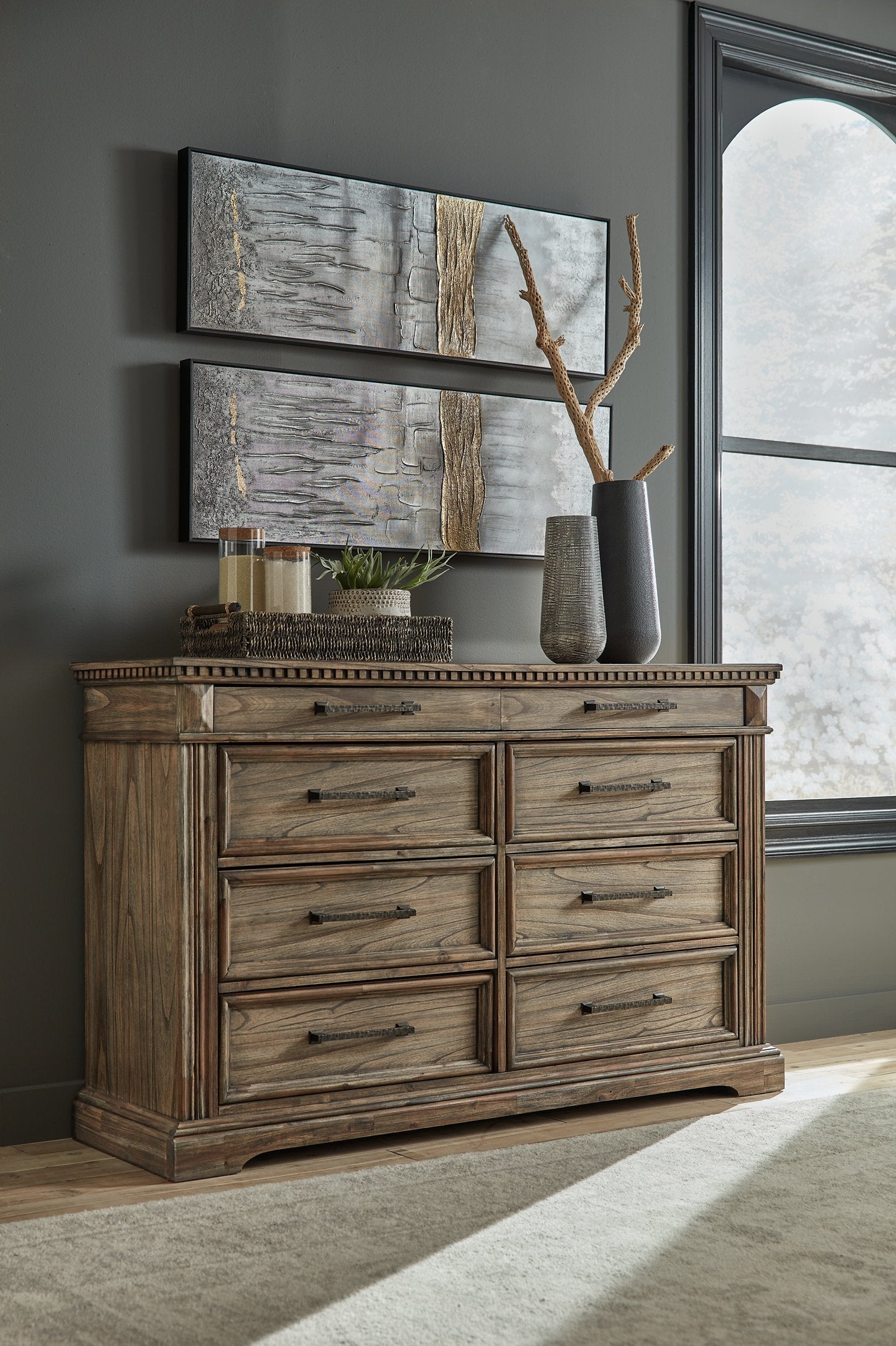 Markenburg Dresser and Mirror - Half Price Furniture