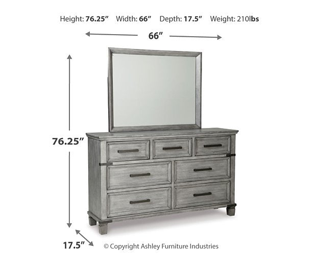 Russelyn Dresser and Mirror - Half Price Furniture