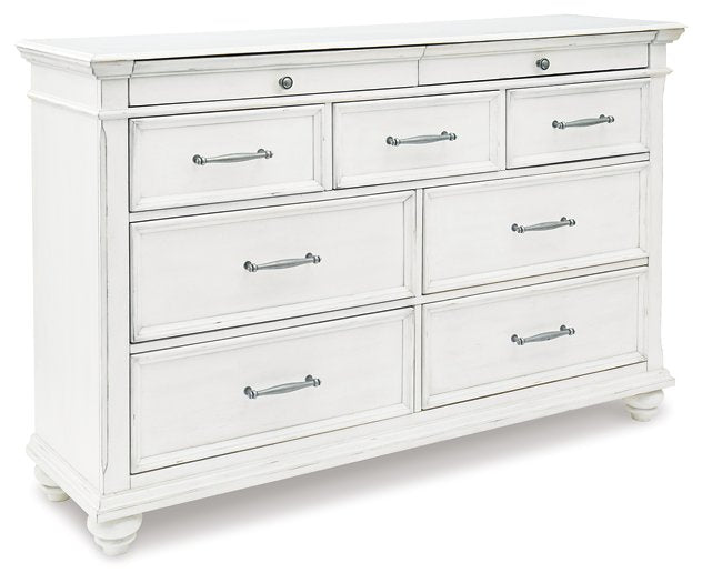 Kanwyn Dresser and Mirror - Half Price Furniture