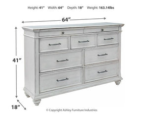 Kanwyn Dresser and Mirror - Half Price Furniture