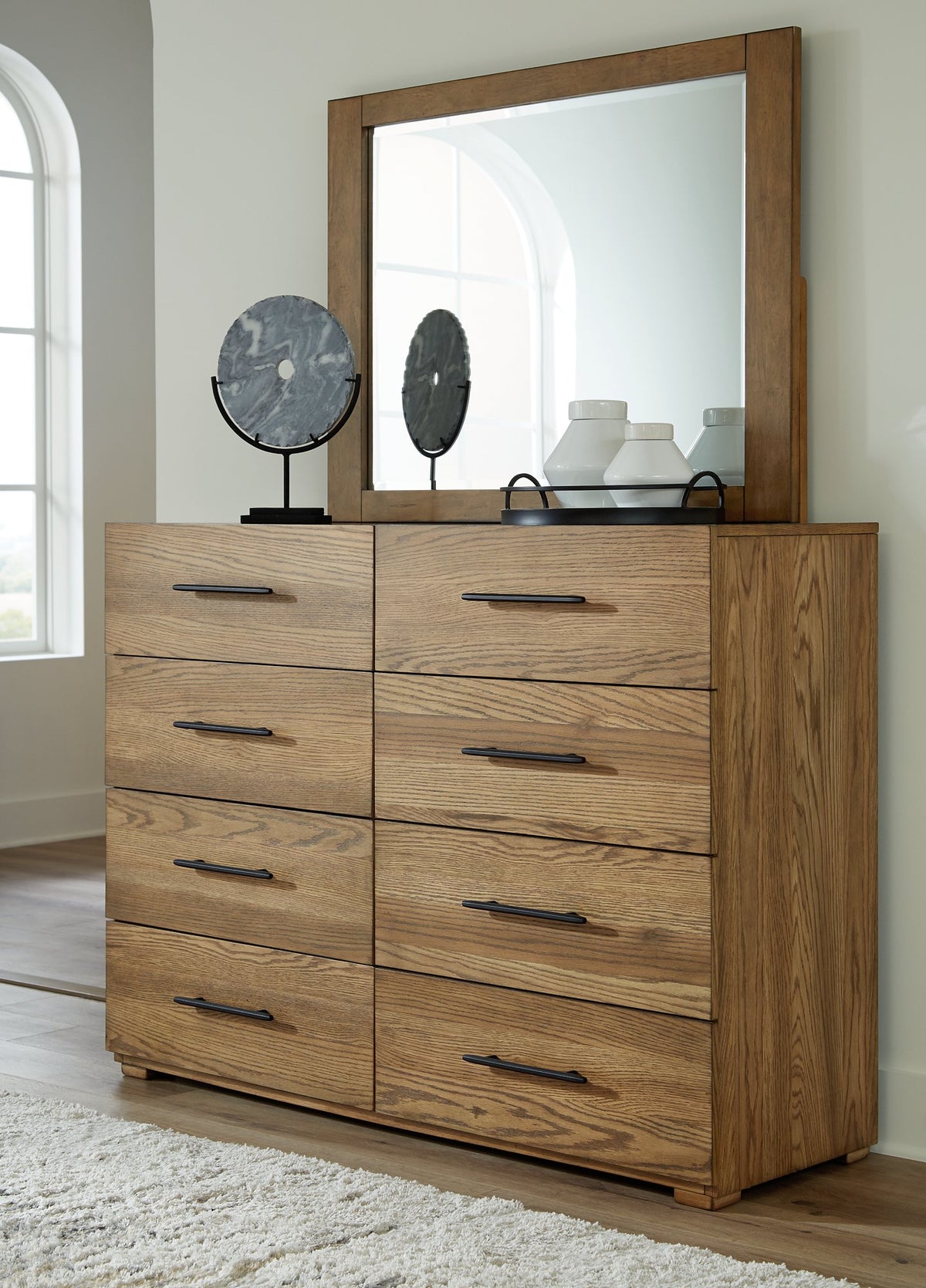 Dakmore Dresser and Mirror - Dresser and Mirror - Half Price Furniture