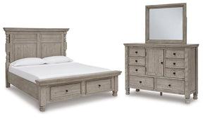 Harrastone Bedroom Set - Half Price Furniture