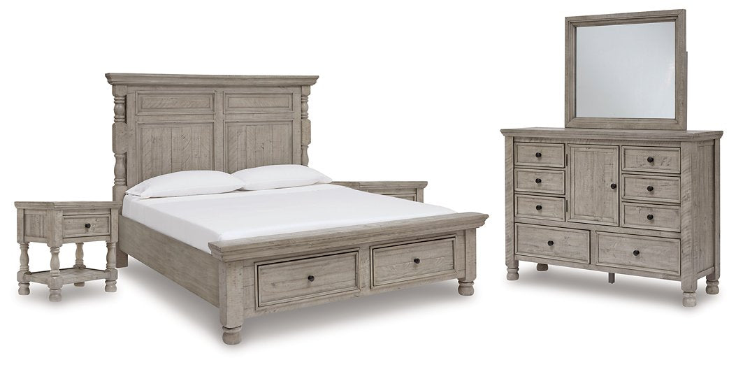 Harrastone Bedroom Set - Half Price Furniture