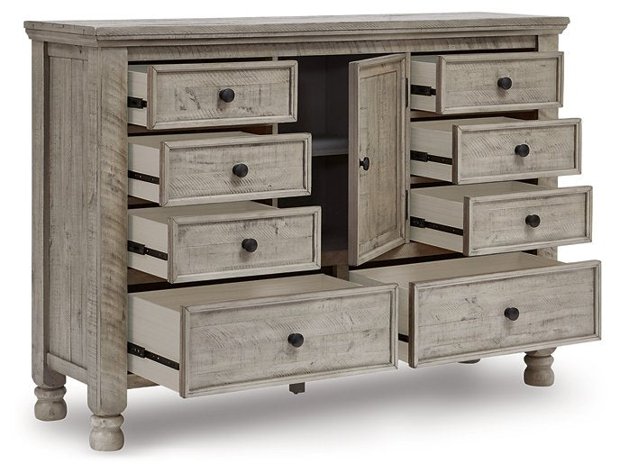 Harrastone Dresser and Mirror - Half Price Furniture