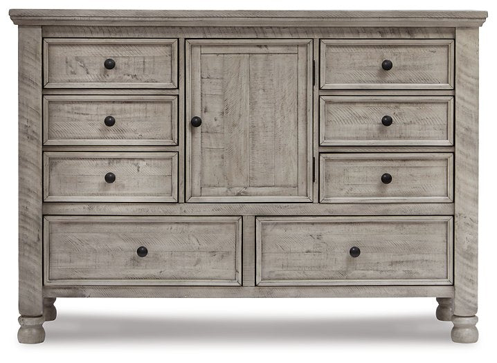 Harrastone Dresser and Mirror - Half Price Furniture