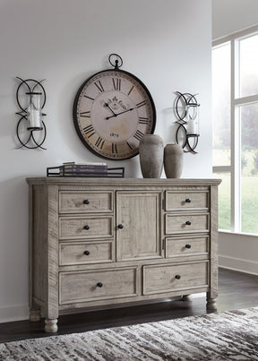 Harrastone Dresser and Mirror - Half Price Furniture