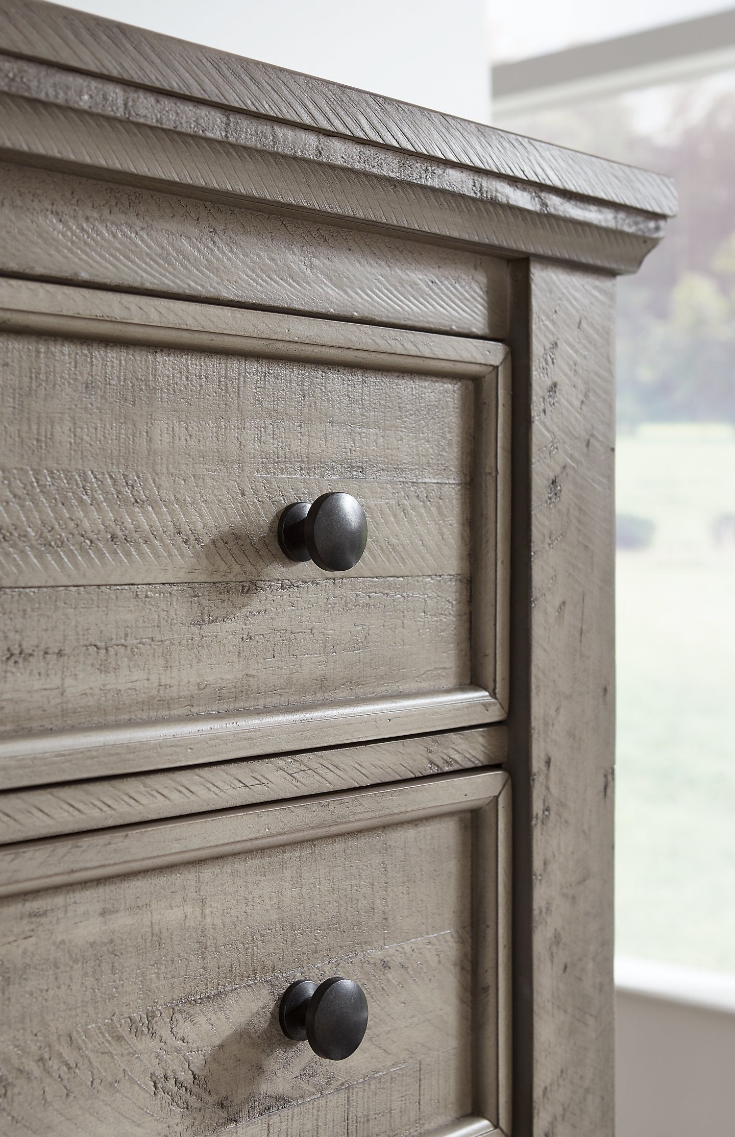 Harrastone Dresser and Mirror - Half Price Furniture