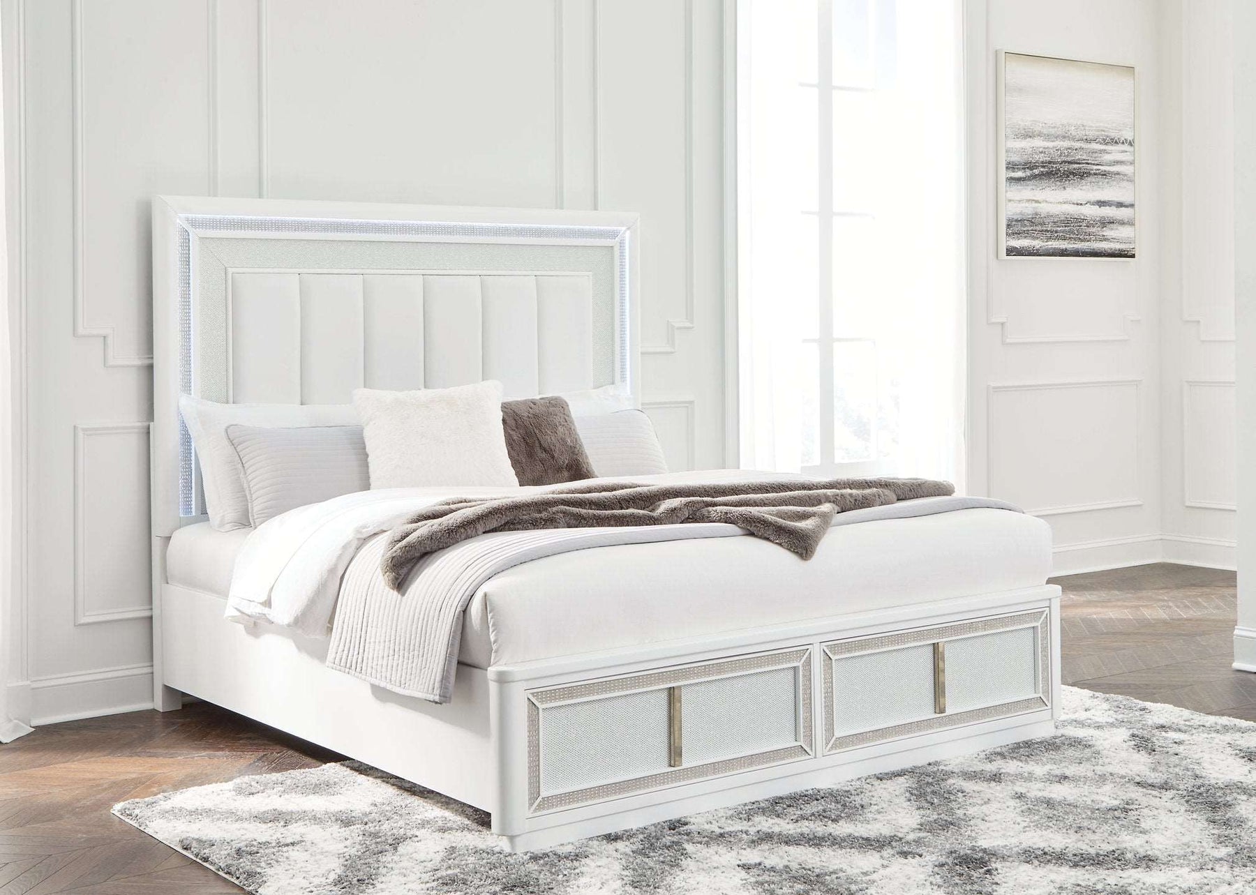 Chalanna Upholstered Storage Bed - Half Price Furniture