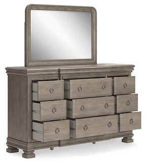 Lexorne Dresser and Mirror - Half Price Furniture