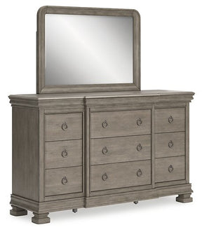 Lexorne Dresser and Mirror Half Price Furniture