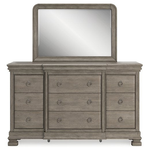 Lexorne Dresser and Mirror - Half Price Furniture