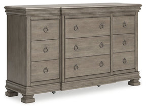 Lexorne Dresser and Mirror - Half Price Furniture