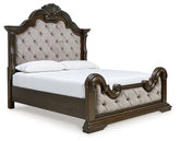 Maylee Upholstered Bed Half Price Furniture