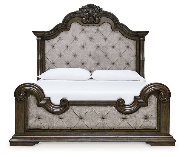 Maylee Upholstered Bed - Half Price Furniture