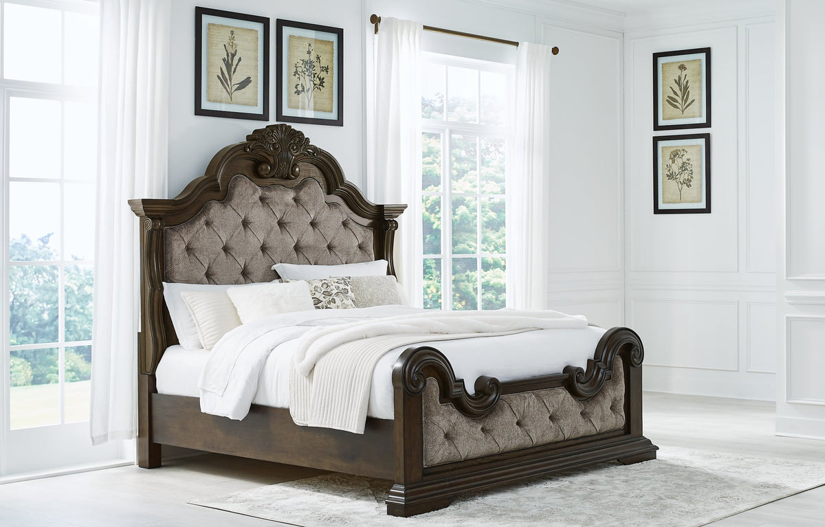 Maylee Upholstered Bed - Half Price Furniture