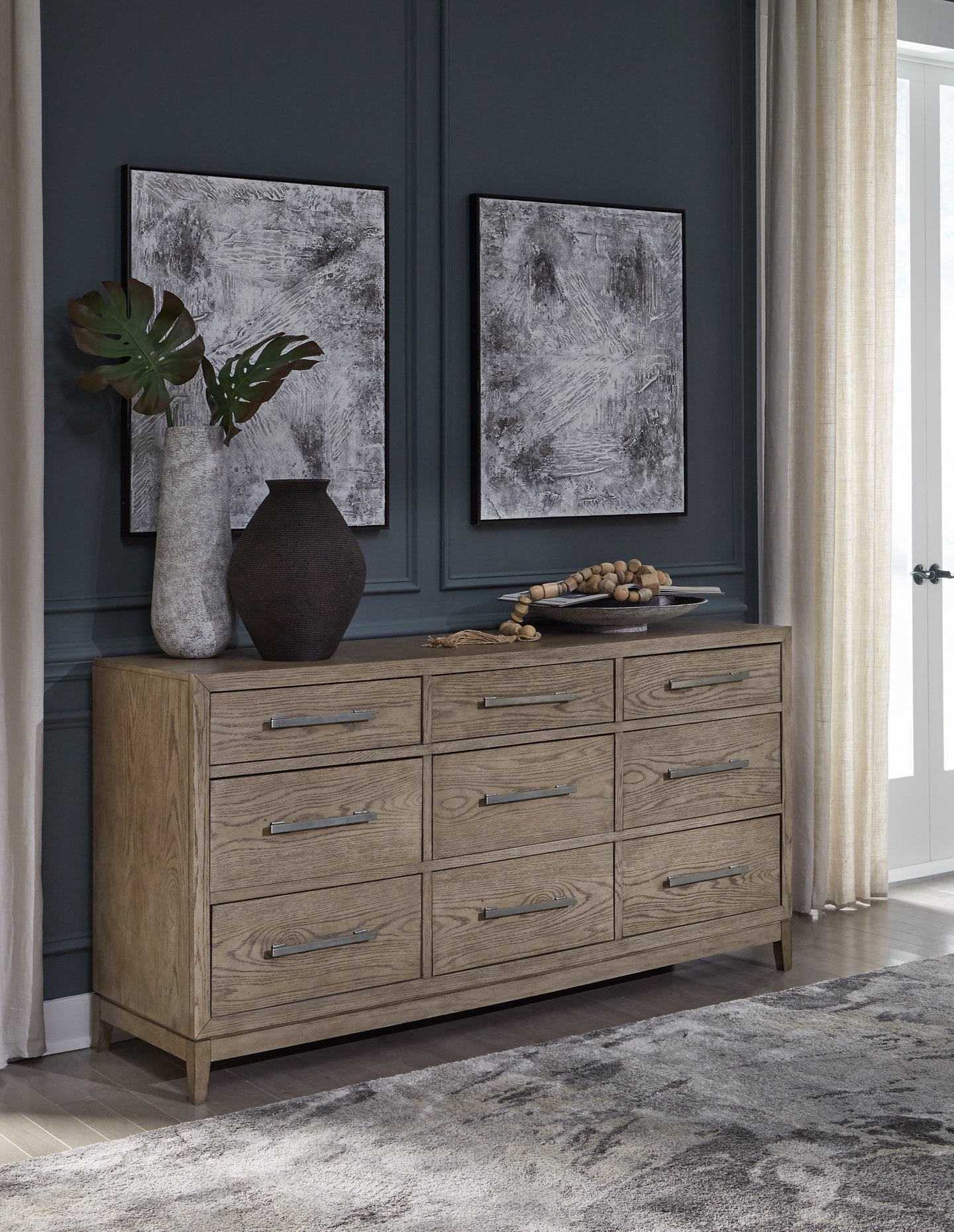 Chrestner Dresser and Mirror - Half Price Furniture