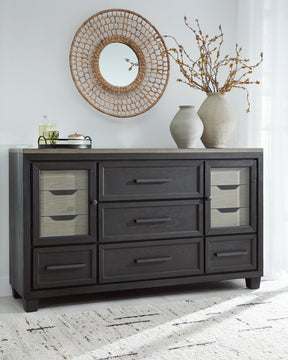 Foyland Dresser and Mirror - Half Price Furniture