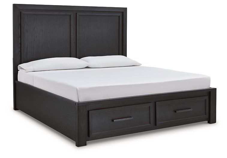 Foyland Panel Storage Bed - Half Price Furniture