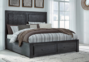 Foyland Panel Storage Bed - Half Price Furniture