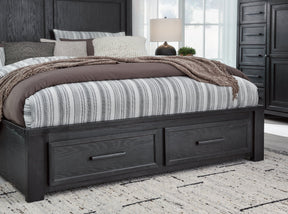 Foyland Panel Storage Bed - Half Price Furniture