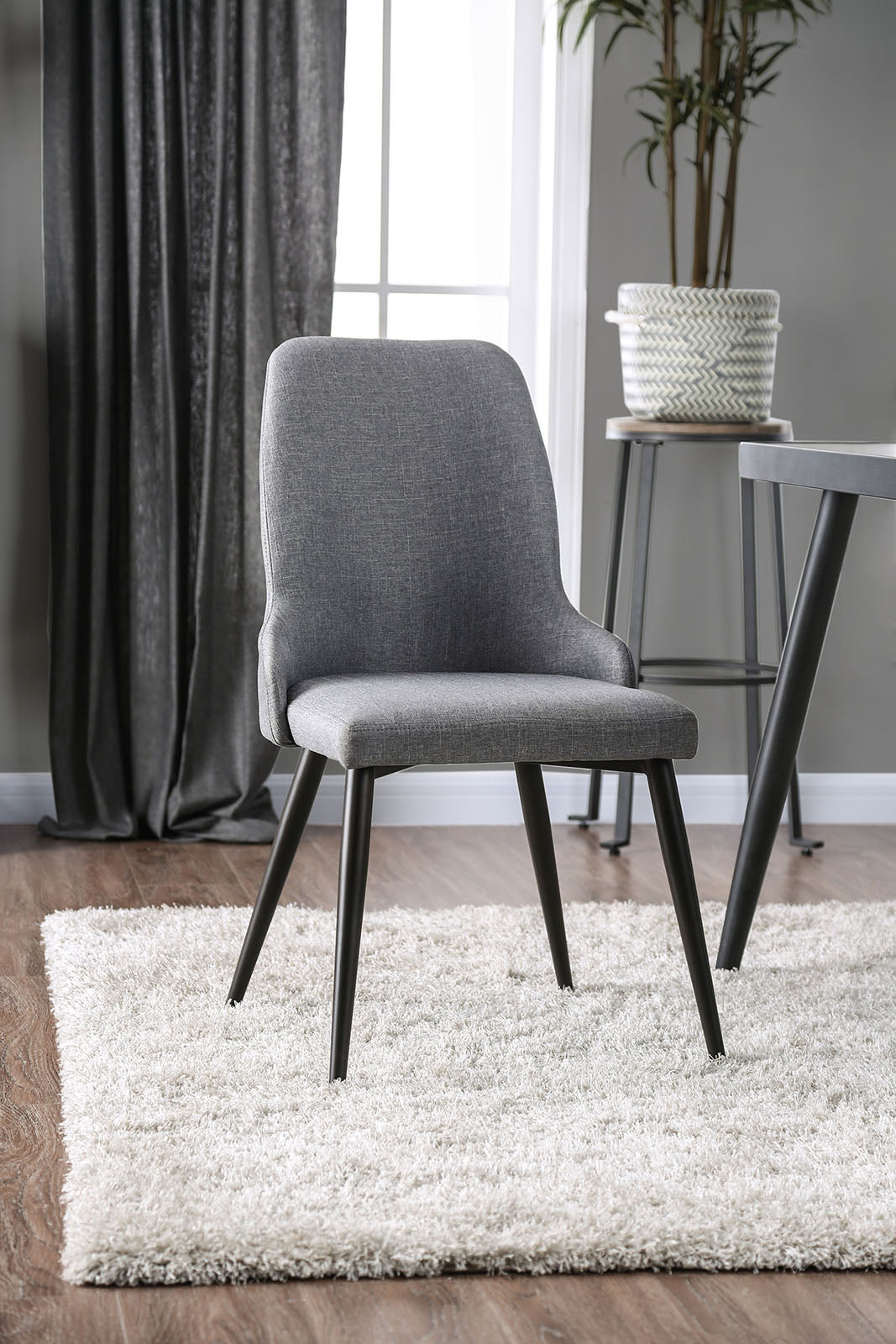 Vilhelm I Gray Side Chair (2/CTN)  Half Price Furniture