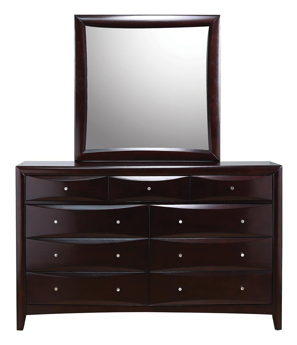 Phoenix 9-drawer Dresser Deep Cappuccino - Half Price Furniture