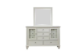 Sandy Beach 11-drawer Rectangular Dresser Cream White - Half Price Furniture