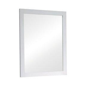 Selena Rectangular Dresser Mirror Cream White - Half Price Furniture