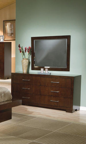 Jessica 6-drawer Dresser Cappuccino - Half Price Furniture