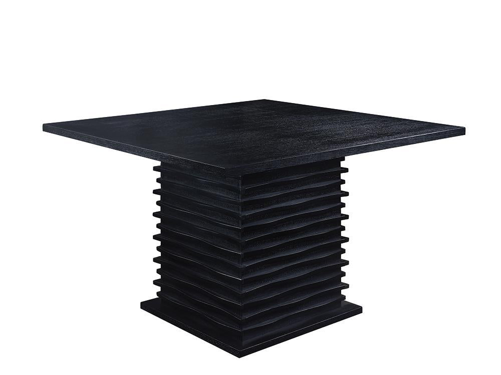 Stanton Square Counter Table Black - Half Price Furniture