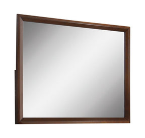 Serenity Rectangle Dresser Mirror Rich Merlot - Half Price Furniture