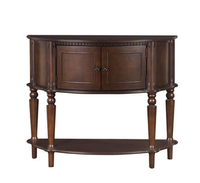 Brenda Console Table with Curved Front Brown - Half Price Furniture