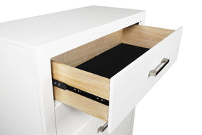 Jessica 5-drawer Chest White - Half Price Furniture