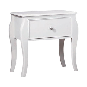 Dominique 1-drawer Nightstand Cream White - Half Price Furniture