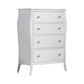 Dominique 4-drawer Chest Cream White - Half Price Furniture